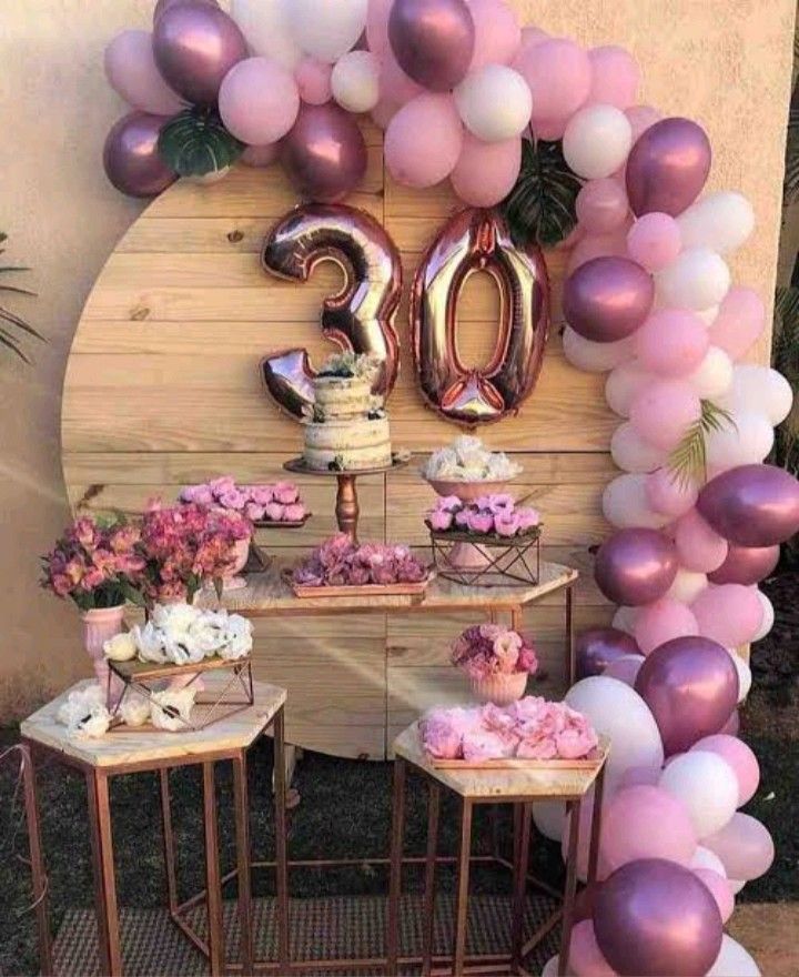 Decoração de Festa 30 Anos